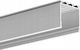 Prescot Prescot Extern Aluminiumprofil für LED-Streifen mit Opalabdeckung 300cm