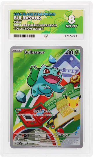 Bulbasaur Black Star Promo #37 Ace 8