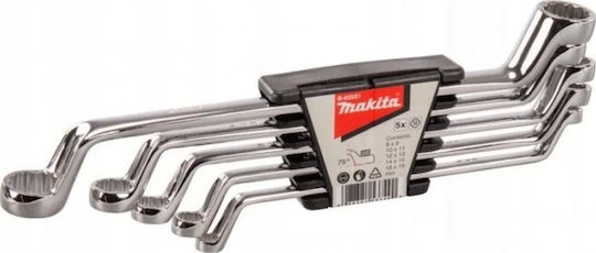Makita Set of 5 Single Polygon Wrenches