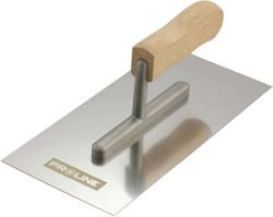 Mega Spatulă pentru Tencuire Inoxidabilă Mâner din Lemn 270x130mm 61530