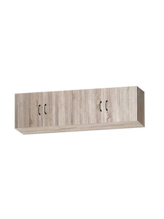 Epiplo-Fos Rectangular Loft Closet Grey 160x50cm 0600932