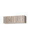 Epiplo-Fos Rectangular Loft Closet Natural Grey 120x50cm 0600933