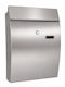 Import Hellas Τχ 572 Cutie Poștală de Exterior Metalică în Culoare Argintie