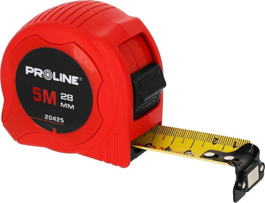 Pro-line Maßband 8m x 28mm Magnetische Zertifizierung Ce
