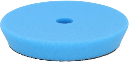 Dedra Мек Гъба За Полиране Вълкро 75mm Дебелина 25mm Синя