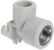 Rohrbogenarmatur Polypropylen Detal-met 25mm Gw 3/4'' Befestigung