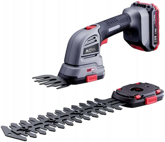 Mova GGS201 Heckenschere Batterie 20V mit Klingenlänge 65cm