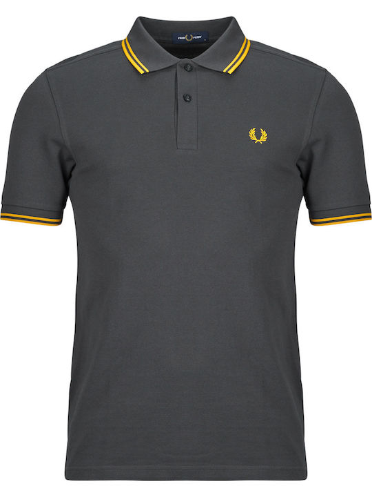 Fred Perry Shirt Polo Short Sleeve Black
