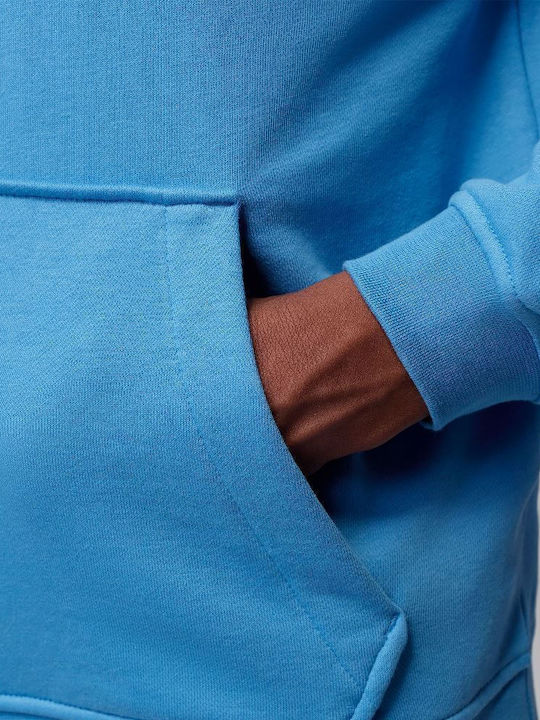 Nike Hoodie Φούτερ με Κουκούλα Μπλε