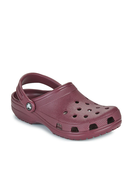 Crocs Saboti clasice pentru femei Burgundy