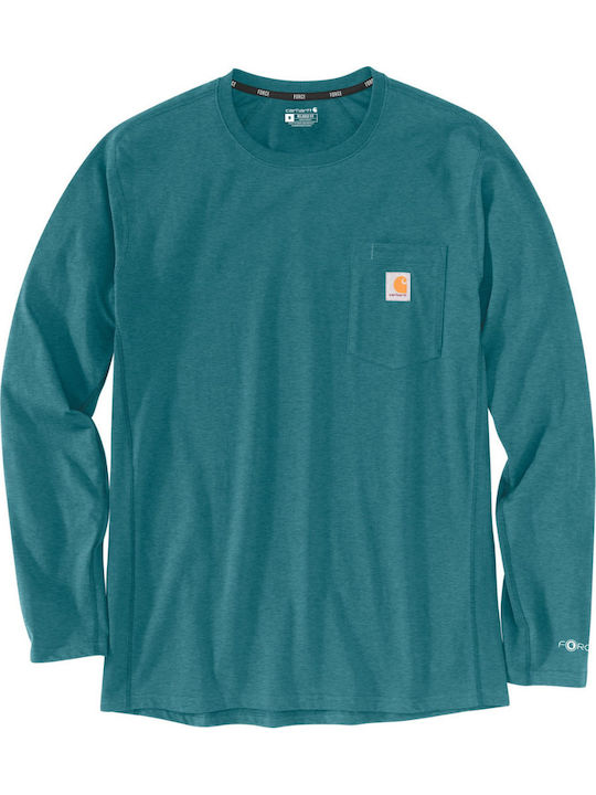 Carhartt Μπλούζα Μακρυμάνικη Teal