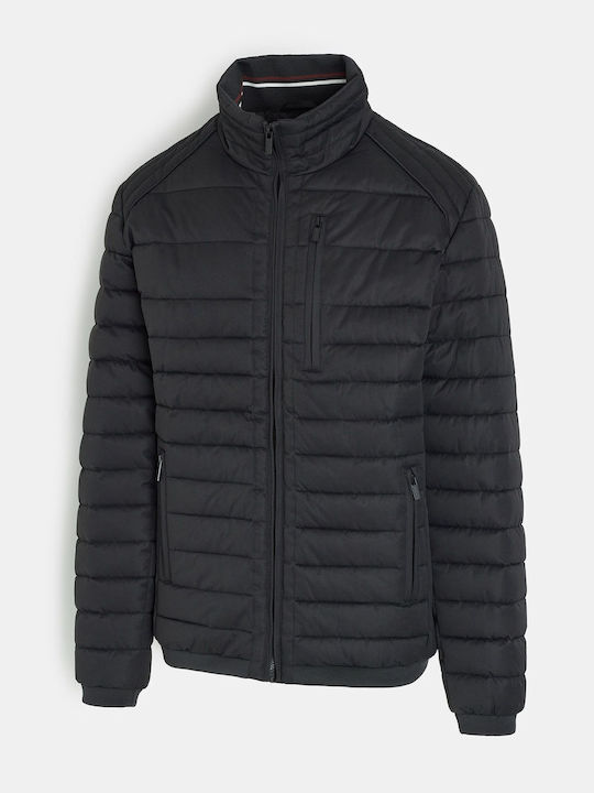 Demiando 265 3 in 1 Winter Puffer Herren Jacke Schwarz