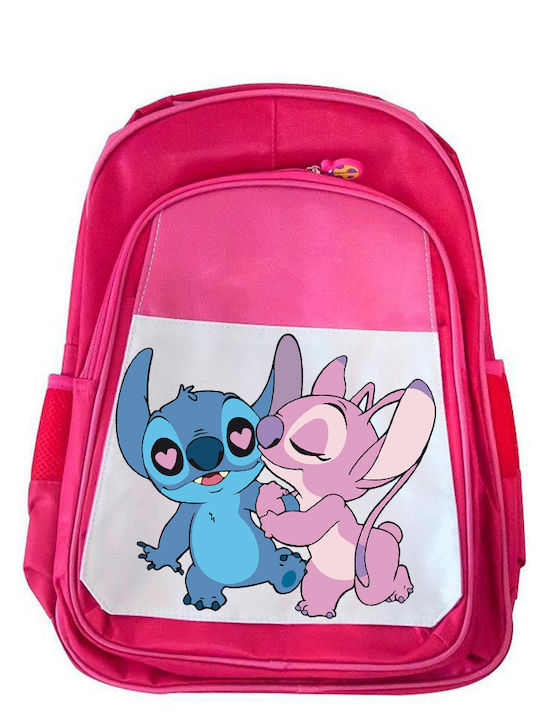 Kinder Schulranzen Lilo & Stitch Rosa 41x30x15cm