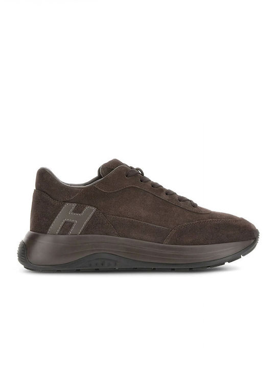 Hogan Allacciato H Men's Sneakers Brown