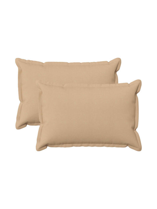 vidaXL Възглавница За Диван Houten Крем 30x50см