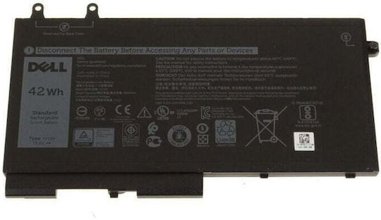 Dell Echtes Laptop-Batterie für Dell Dell