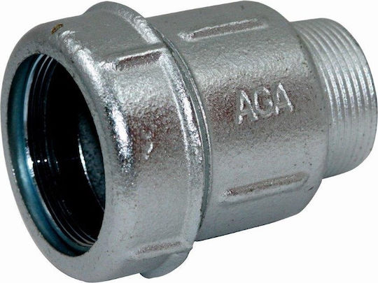 AGAflex Мъжка Връзка За Тръба От Полиетилен 3/8"