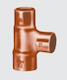 Conex Copper Reducing Tee Series 5000 18 X 15 X 18mm 5130018015018