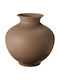 Koopman Декоративна Металик Кафява Ваза Y23cm