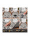 Diva Hl299a Modern Schlafzimmer-Teppichsets Grau Diva-HL299A-Grau-Antrasit-Set 3Stücke