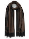 Women's Black Scarf