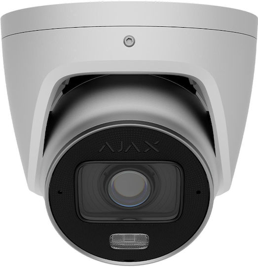 Ajax Systems Turretcam HLVF IP Surveillance Camera 4K with Microphone and 2.8-12mm Lens