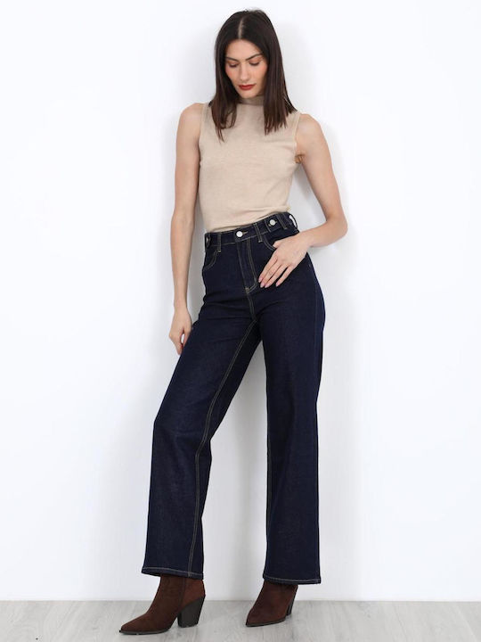Damen Jeans Hosen in Gerader Bein Stil