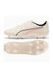 PUMA Play FG/AG Fußballschuhe mit Stollen Weiß