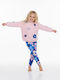 Kinderbekleidungssets mit Leggings 2 Stück Rosa