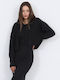 Women's Knitted Black Cardigan