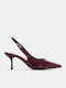 Burgunder Pumps