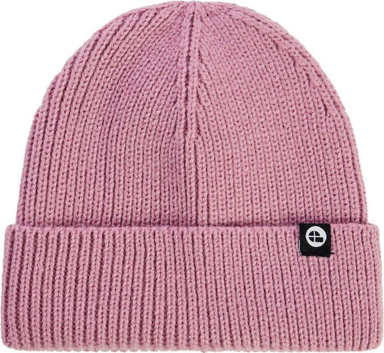 Beanie Unisex Strickmütze in Rosa Farbe