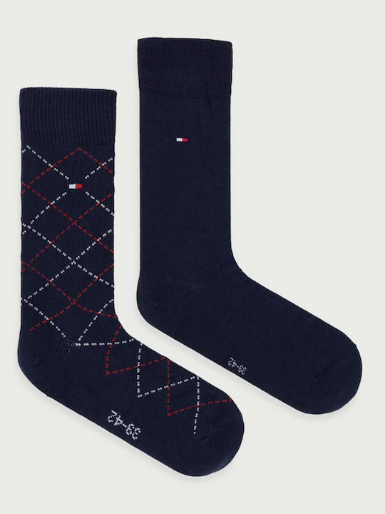Tommy Hilfiger Мъжки Чорапи Сини 2Pack
