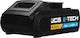 JCB JCB Lithium Werkzeugbatterie 18V mit Batteriekapazität 4Ah