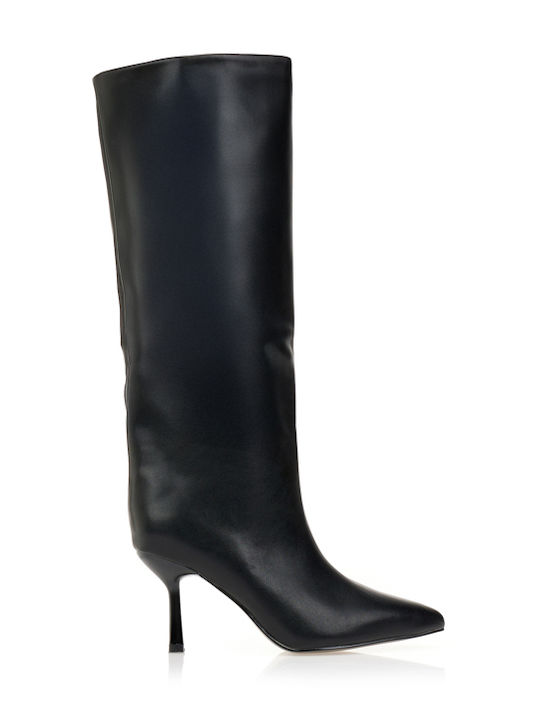 Damenstiefel mit Hohem Absatz Schwarz