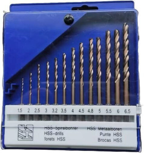 Awtools Bohrmaschine Metall Cobaltium Satz 13 Stücke 1 5-6 5mm