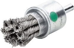 Milwaukee Bohrdrahtbürste Typ Pinsel S6 22x28x72 Geflochtenes Edelstahl-Schnur 0,35 3 Stück