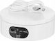 Freepower 360° Drehbarer Tisch Freepower 12x4.5cm Weiß Verstellbare Rotationsgeschwindigkeit