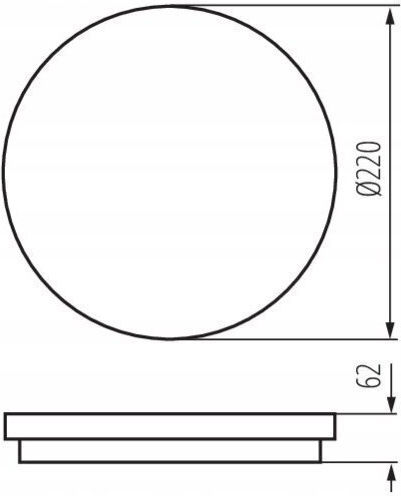 Kanlux Πλαφονιέρα 22εκ. LED Kanlux Πλαφονιέρα 22εκ. LED