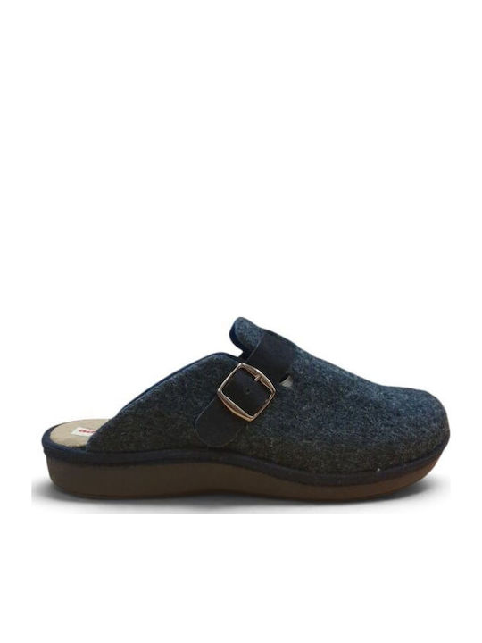 Men's Blue Slippers
