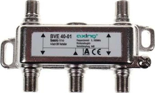 Сплитер за Антена Axing Ax Bve 40-01 4 Изхода 5-1006 Mhz