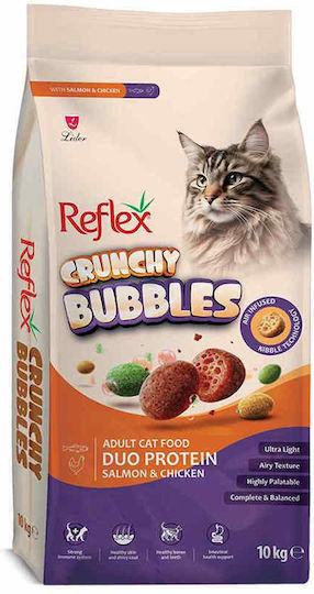 Reflex Dry Cat Food for Adult Cats with Salmon / Chicken / Rice / Liver / Fish 10kg