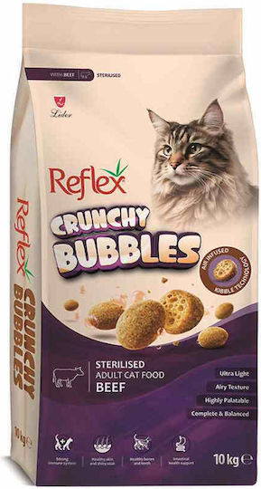Reflex Dry Cat Food for Adult Neutered Cats with Salmon / Rice / Chicken / Liver 10kg