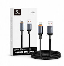 Lenyes USB-A Zu Lightning Kabel 15W Schwarz Lenyes USB-A Zu Lightning Kabel 15W Schwarz