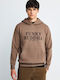 Hooded Sweatshirt Brown