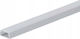 Prescot Prescot Kabelkanal aus Aluminium Grau 1m