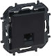 Legrand Niloe Single Network Socket RJ45 Cat6 Type in Black Colour 863561B