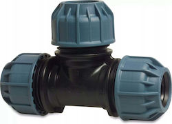 Alfark T Shaped Connector Pipe 25x25x25 Pn10 Elysee Alfa Unidelta