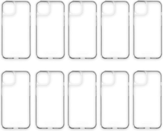 10pcs Transparent Silicone Mobicase iPhone 6 6s Crystal Clear 1,5mm