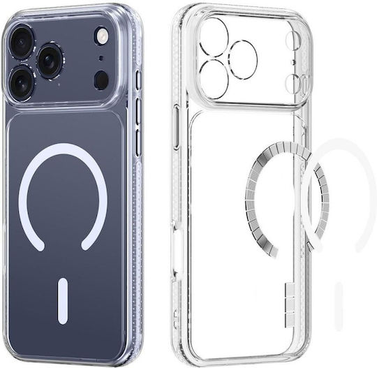 Dux Ducis Case Clin Mag Compatible Magsafe Iphone 18 Pro Max 17 Pro Max Transparent